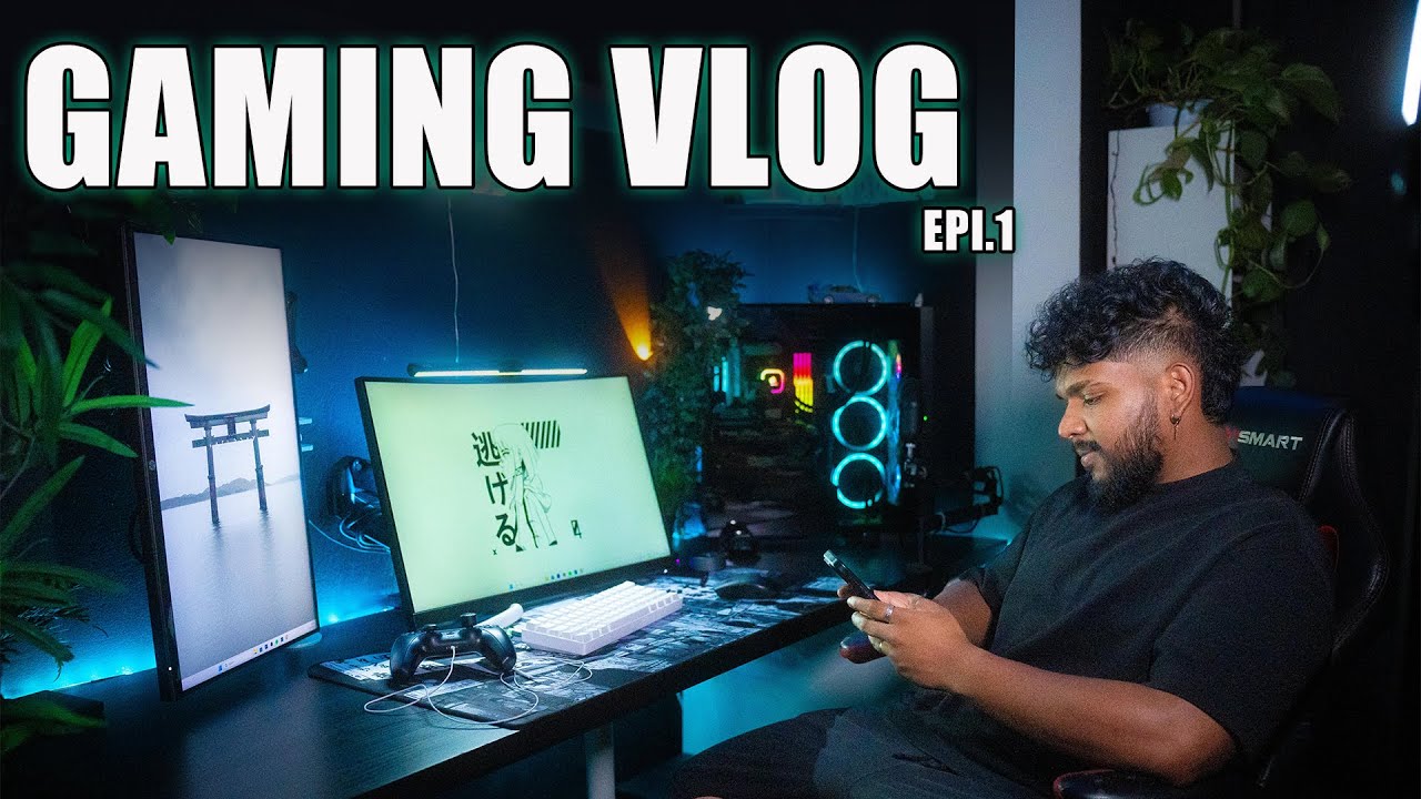 Gaming Vlog | මගේ සිකුරාදා හවස ගෙවෙන හැටි | Unboxing + Cleaning Gaming Setup