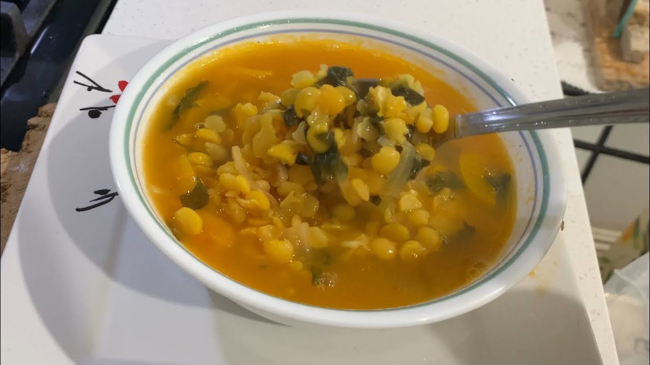 Sopa de garbanzo. ( Delicias de Maria ) 1-27-26.