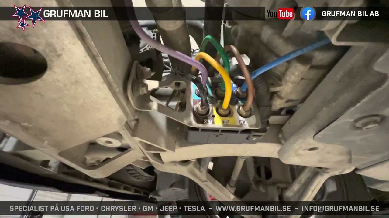 Tesla med fryskänslig luftfjädring