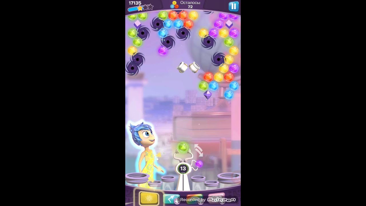 Inside out thought bubbles level 369, головоломка шарики за ролики, Alles steht Kopf / Vice-Versa