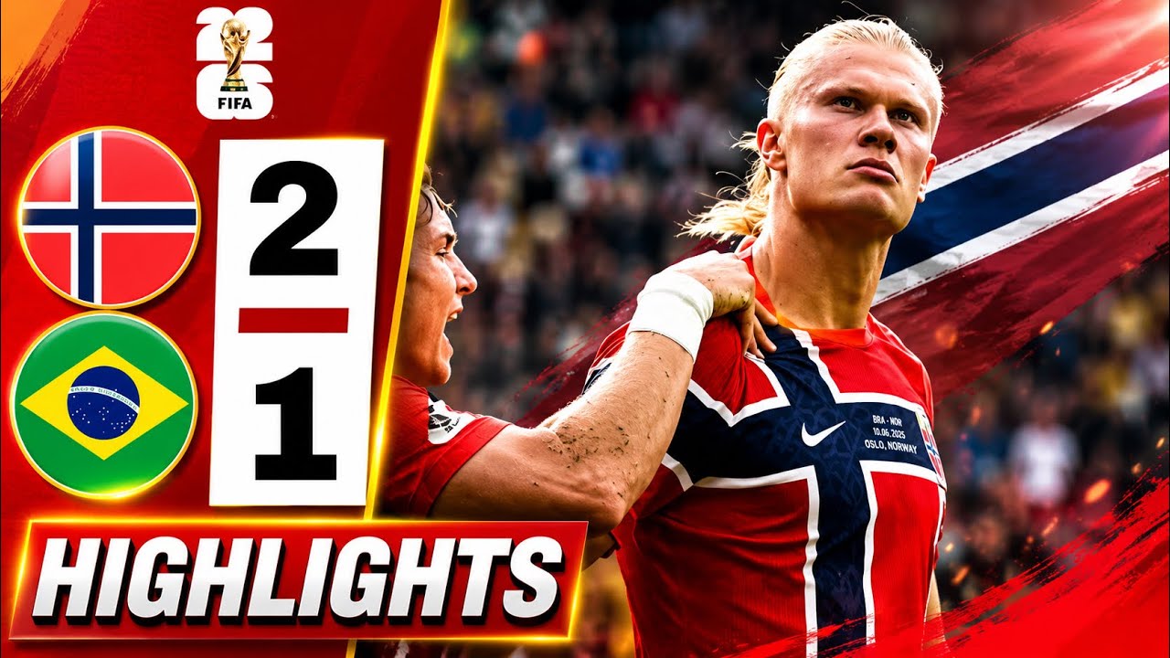 Norway vs Brazil | All Goals & Full Highlights - FIFA World Cup 2026