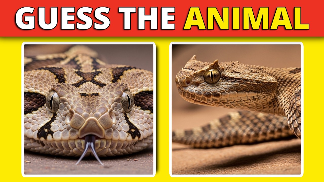 Guess the Animal | The World’s Most Venomous Snake?