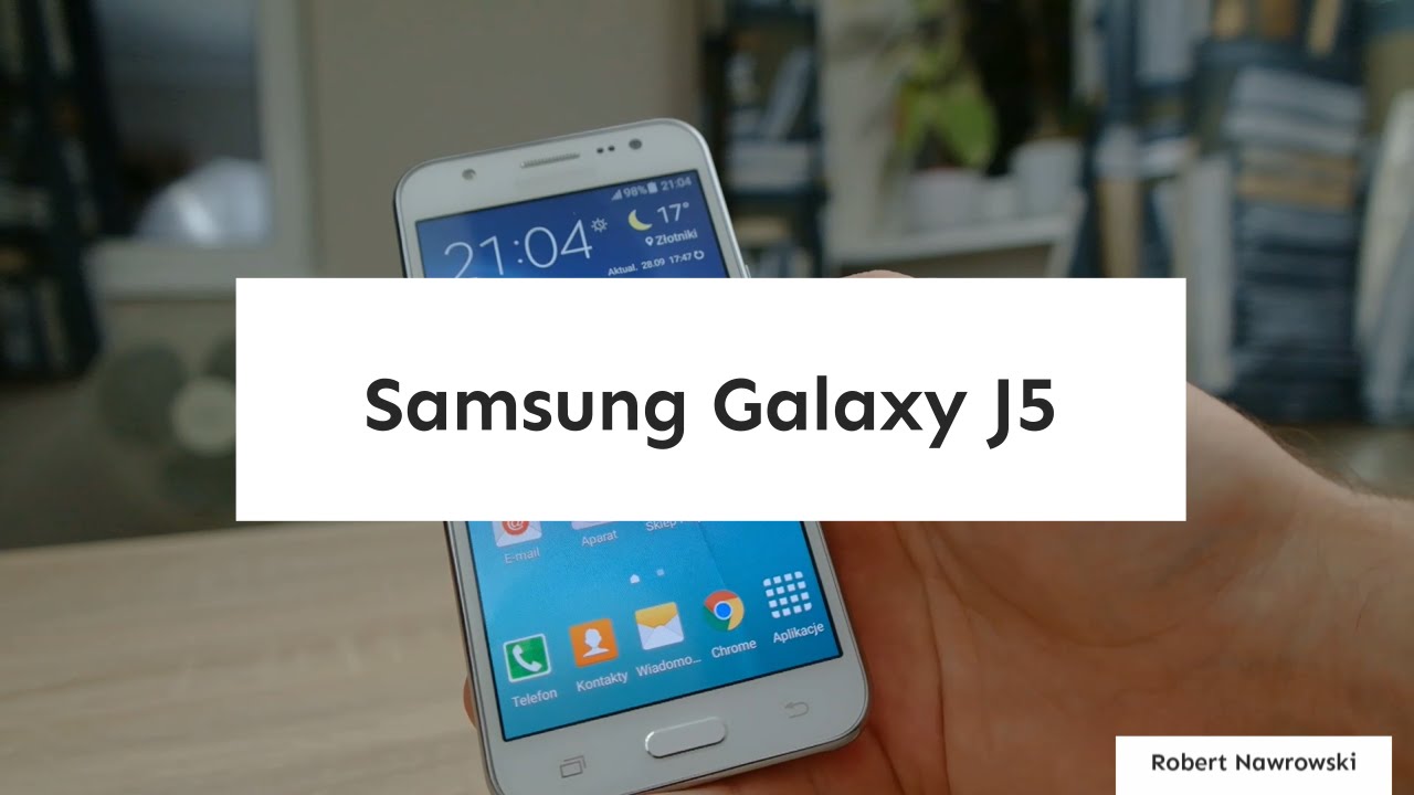 Samsung Galaxy J5 Recenzja PL Review Opinia Test | Robert Nawrowski