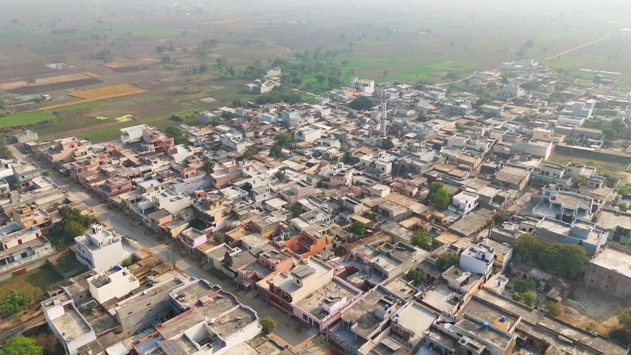 Dhumma Malka Village Drone View