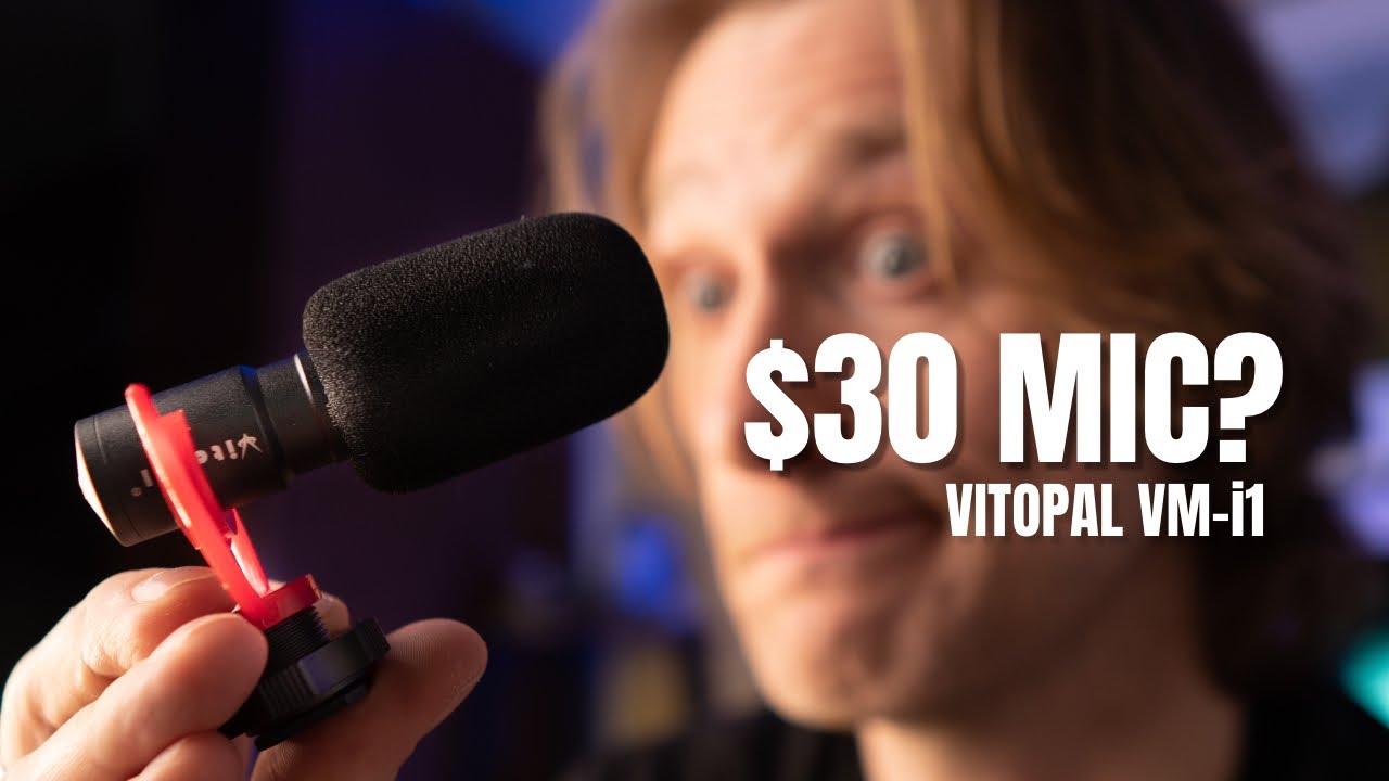 Is a CHEAP BUDGET MIC Worth Purchasing? VITOPAL VM-i1 MIC REVIEW & GIVEAWAY!