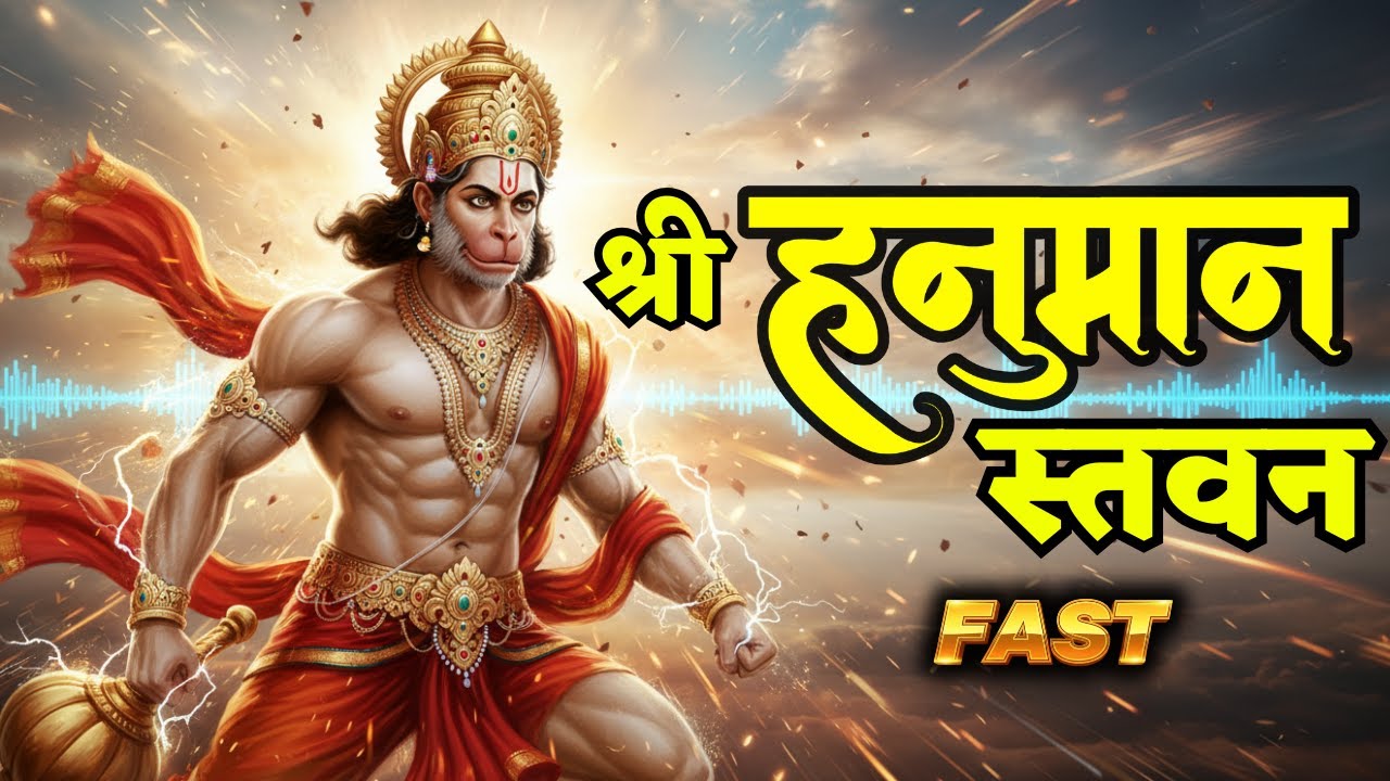 Hanuman Stavan Fast | Hanuman Stotram | Hanuman Songs | Hanuman Ji Ke Bhajan | Bhakti Song