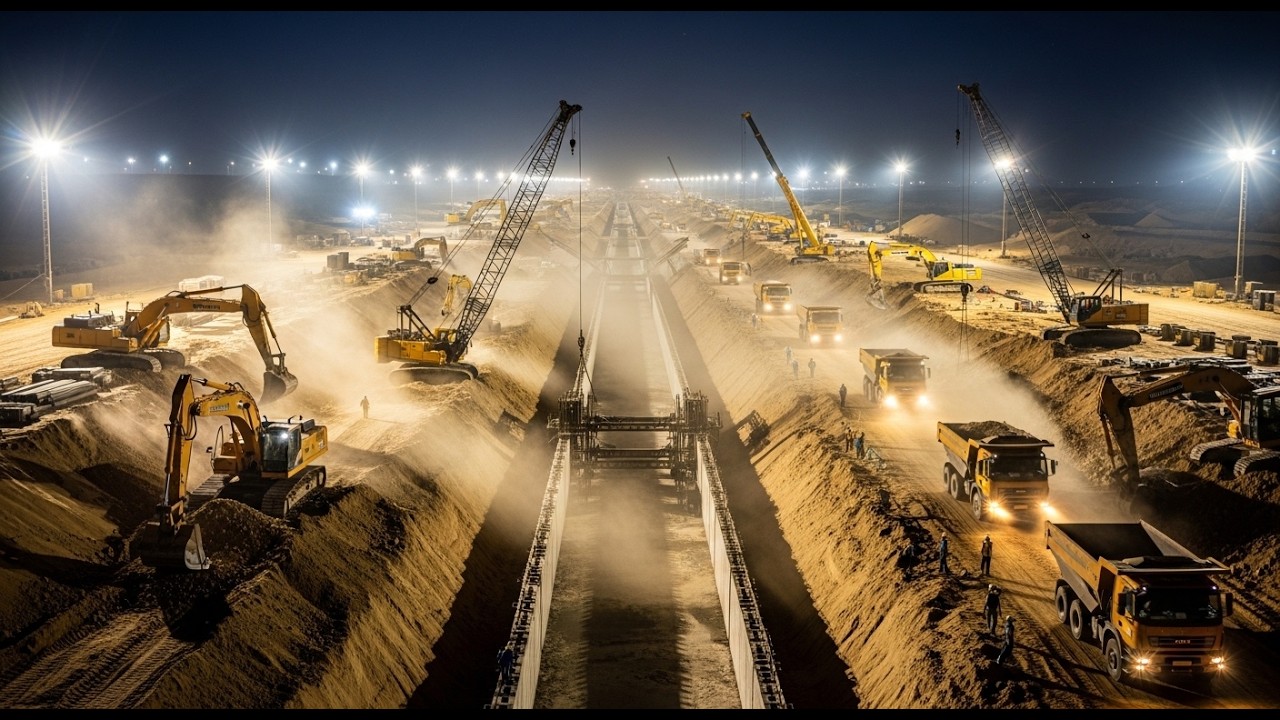 How Egypt Built a Massive Man-Made River Through The Desert That Changed Everything