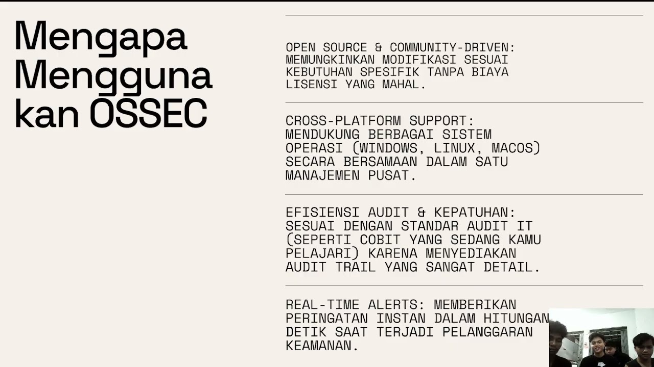Tutorial menggunakan tool OSSEC