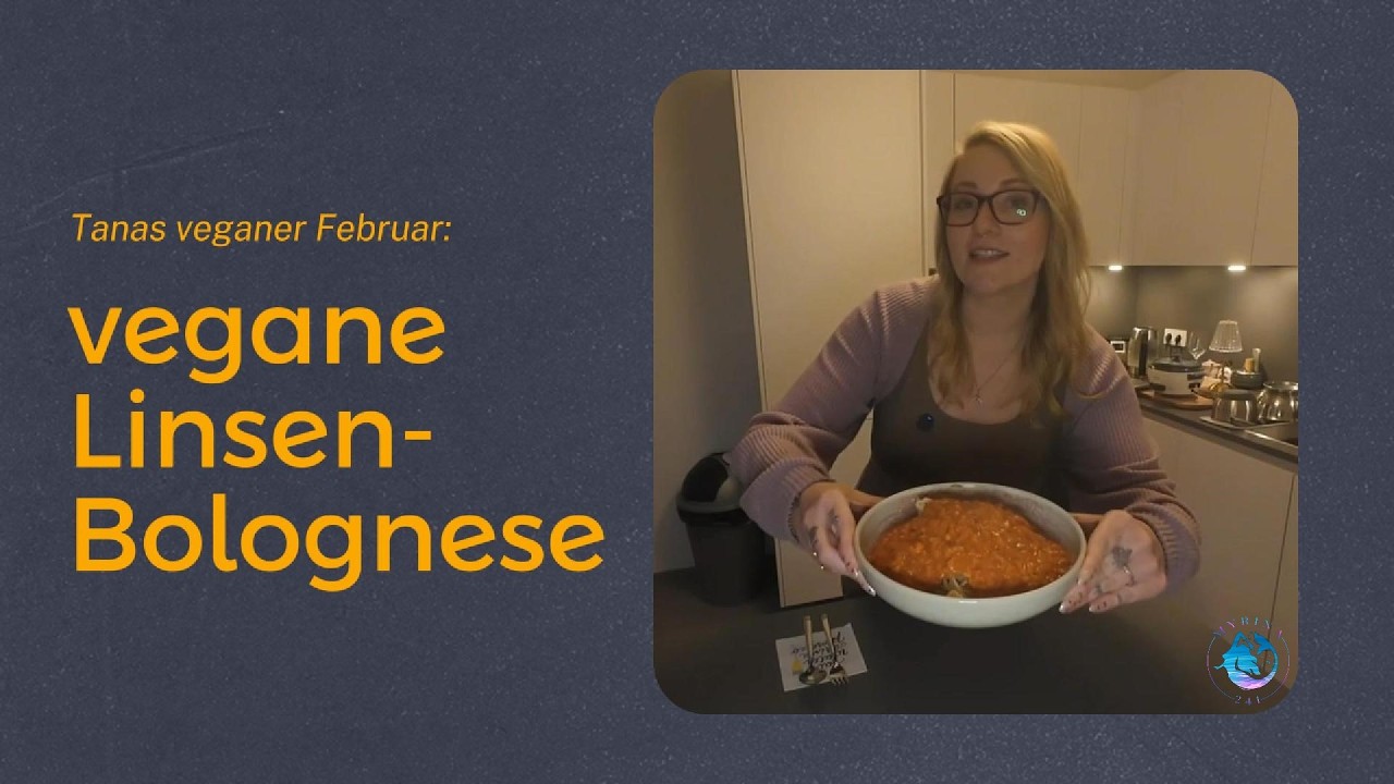 Tanas veganer Februar: Linsen-Bolognese 🍝