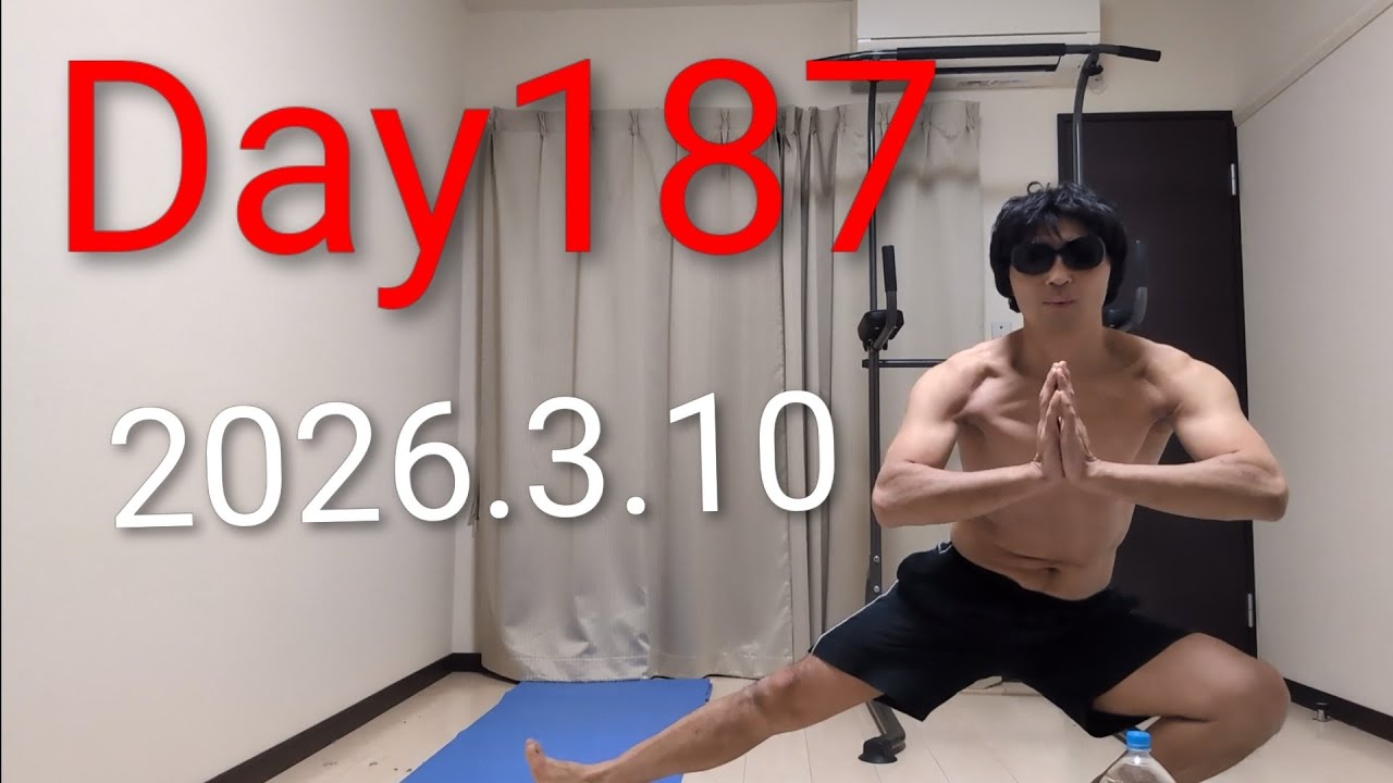 【Donchan's Muscle Training Daily Report】Day187 #muscleTraining  #チンニング　#pullups　#calisthenics