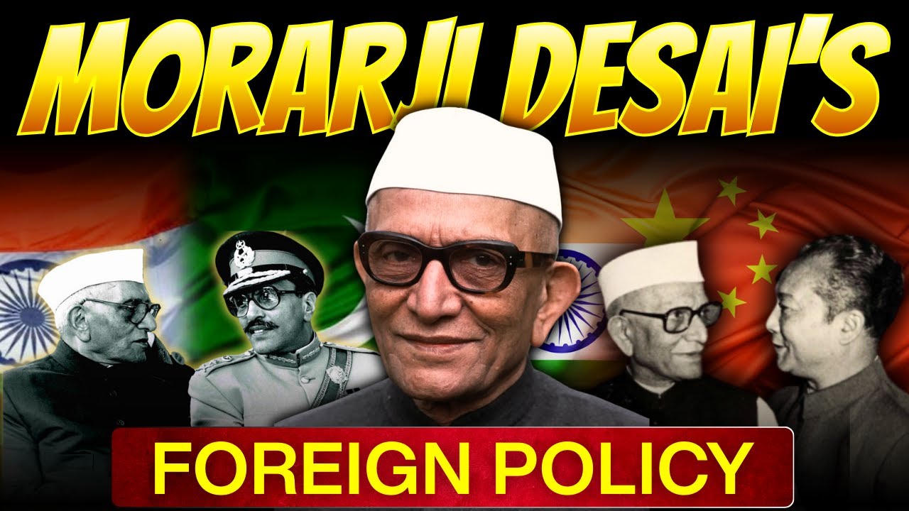 Morarji Desai & Atal Bihari Vajpayee: Untold Stories of India&rsquo;s Foreign Policy Shift