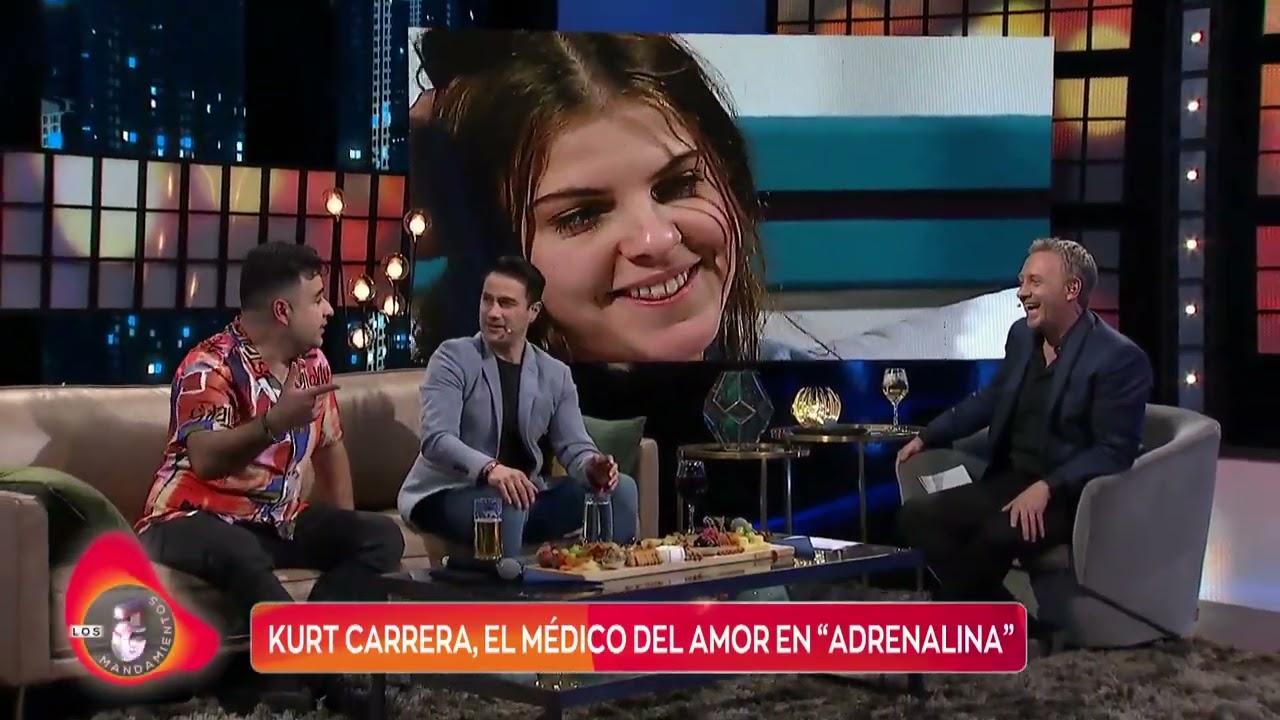 Kurt Carrera recordó su fugas actuación en teleserie “Adrenalina”  | Los 5 Mandamientos | Canal 13