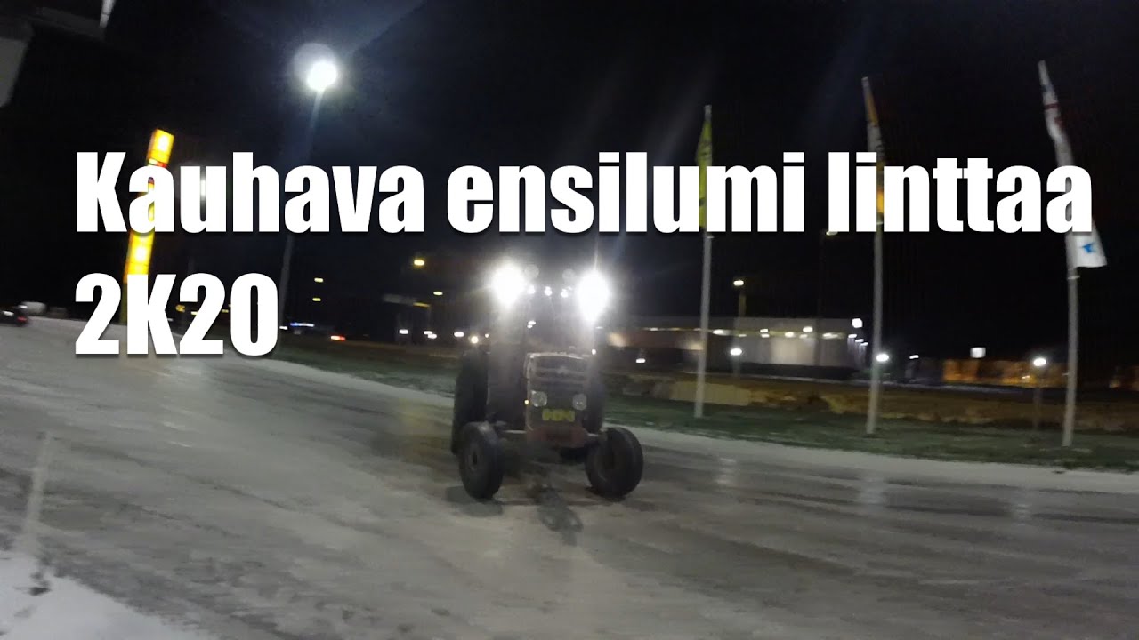 Kauhava ensilumi linttaa 2K20 ft: Poliisi