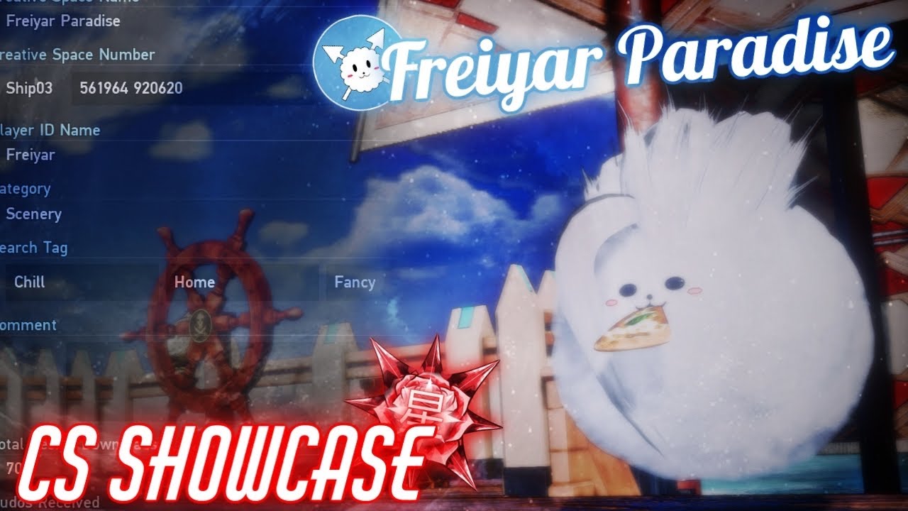 [PSO2:NGS] Freiyar Paradise (Creative Space Showcase) FT: @Decorsair