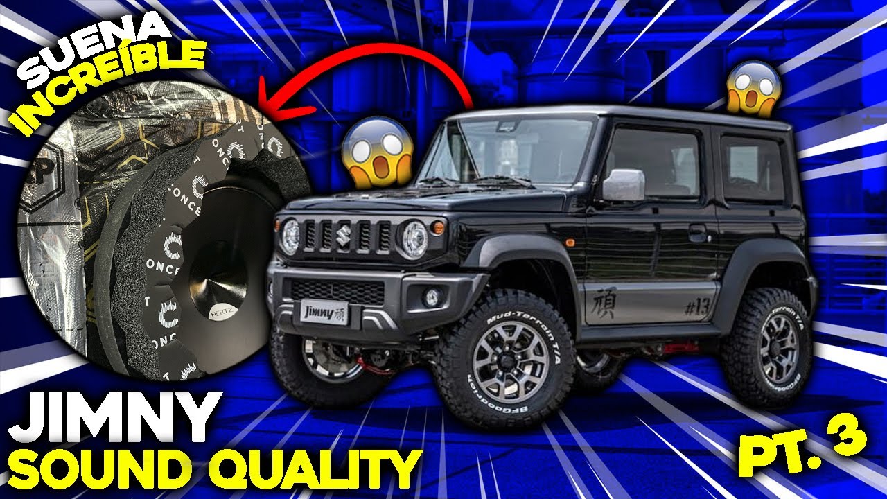 🔥 Sistema de audio Suzuki Jimny | Complete Car audio upgrade system
