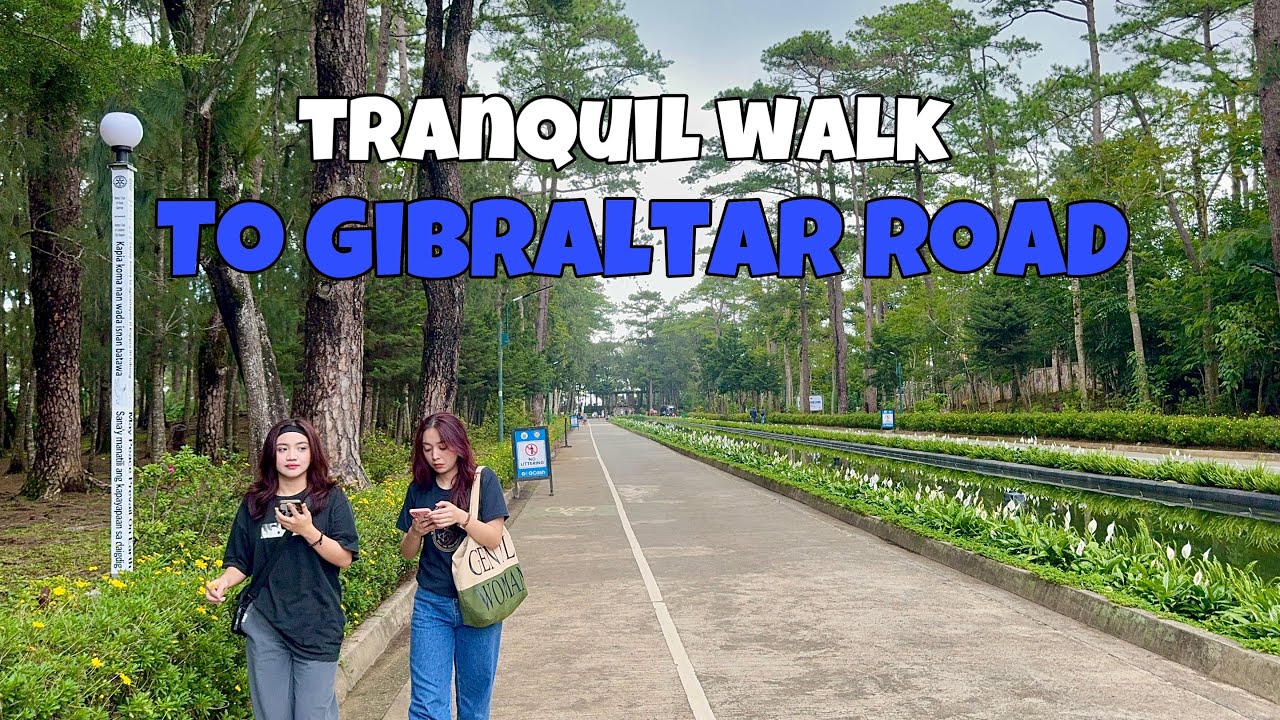 Baguio City Tranquil Walk 2024 | Wright Park to Gibraltar Road | Baguio Philippines