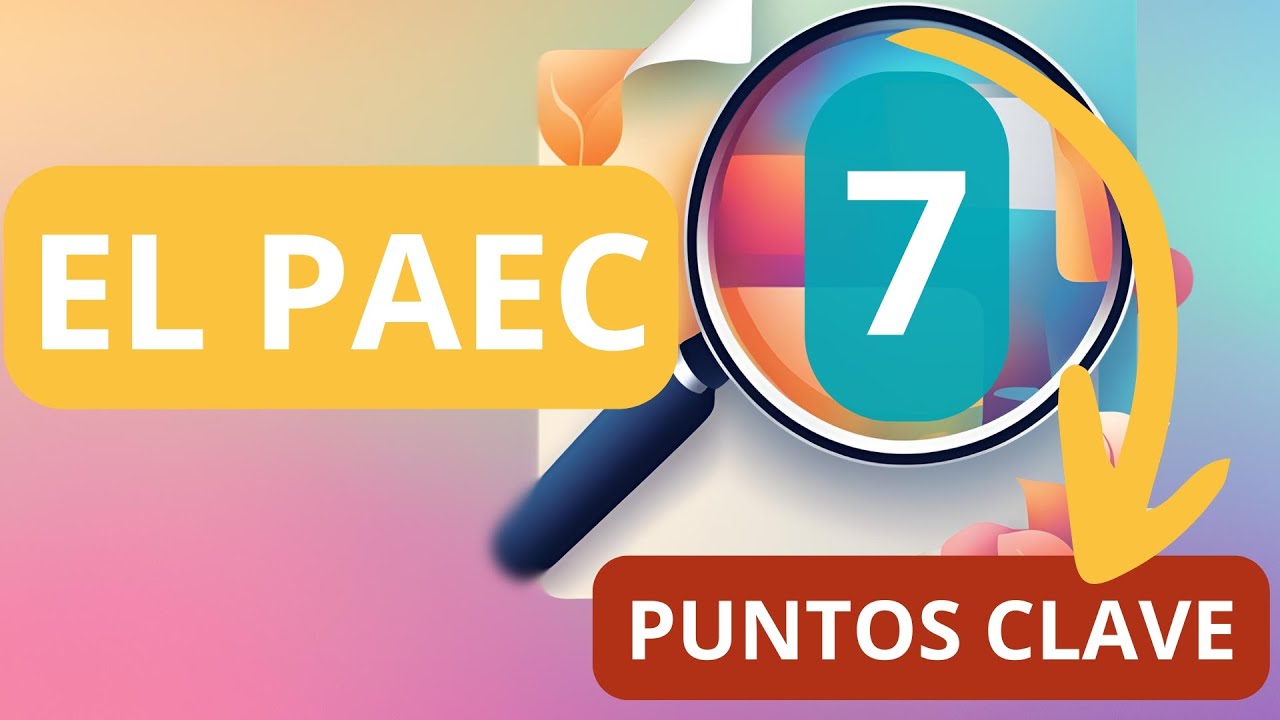 PAEC: las 7 cosas que DEBES incluir en tu formato #CHILE #TEA