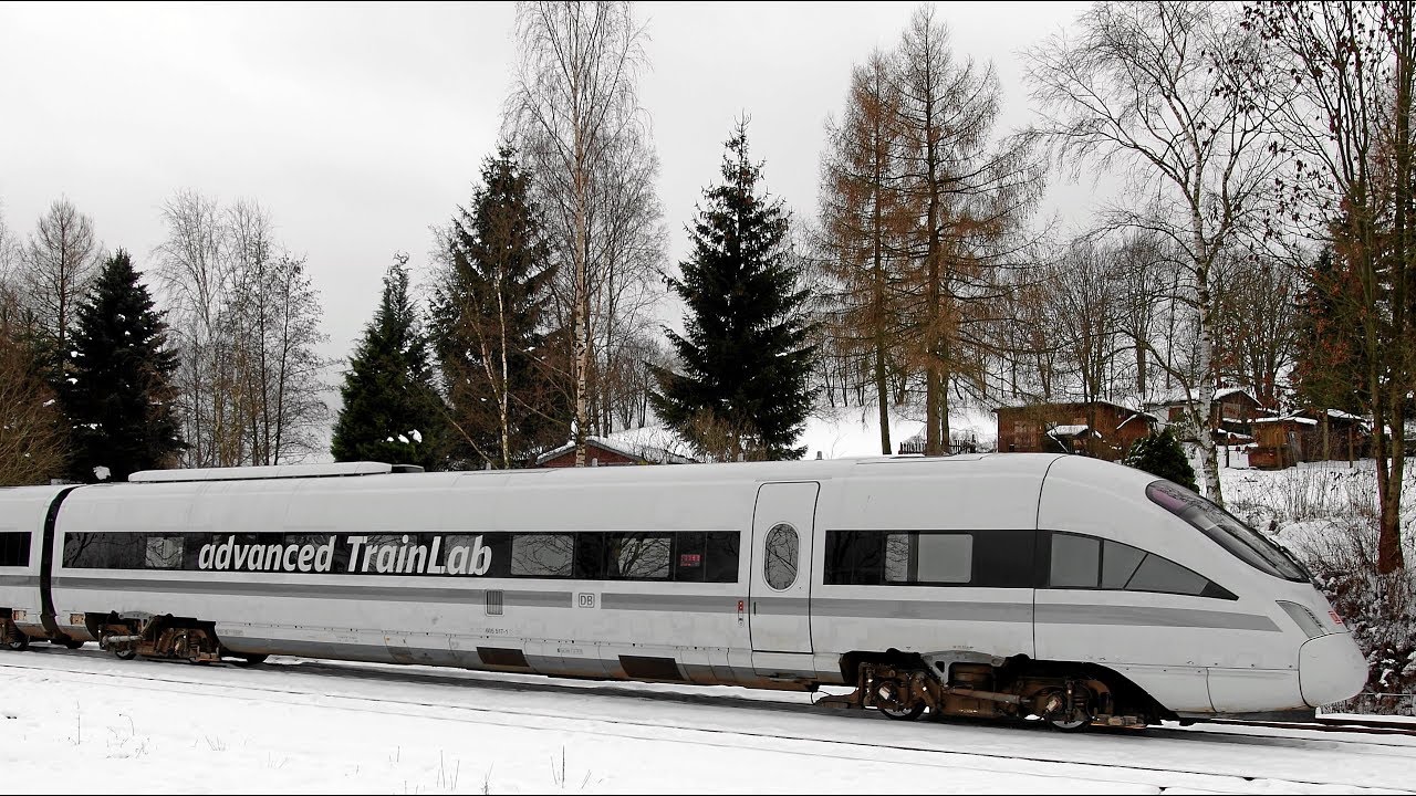 Mit dem ICE im Erzgebirge
