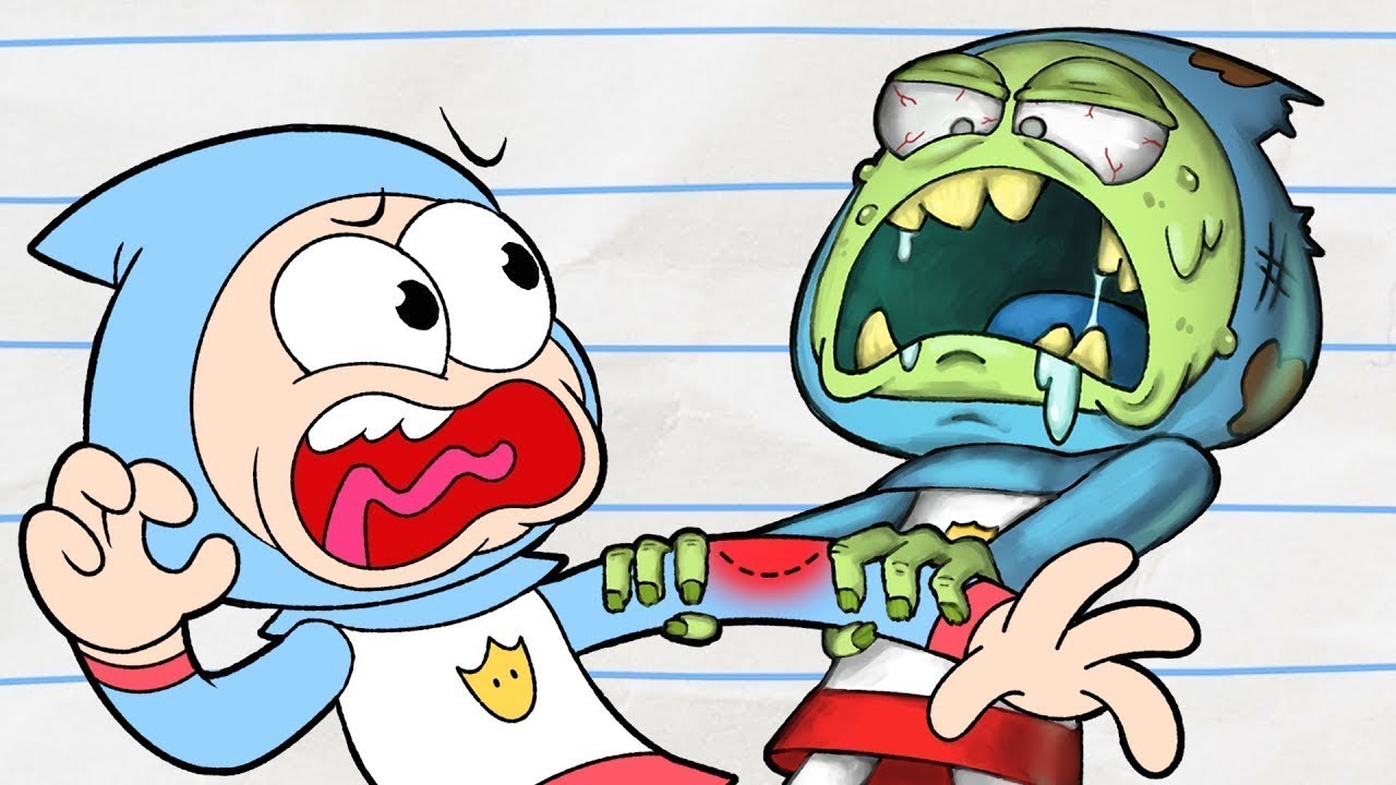 ¡El niño zombi parece HAMBRE! | Niño y Dragón | Dibujos animados para niños