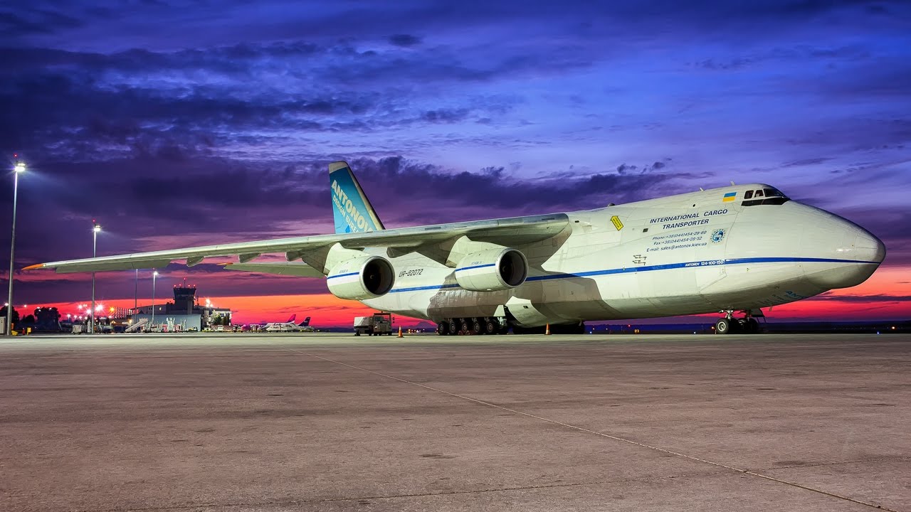 Antonov An-124 Rusłan w Katowice Airport (Pyrzowice)