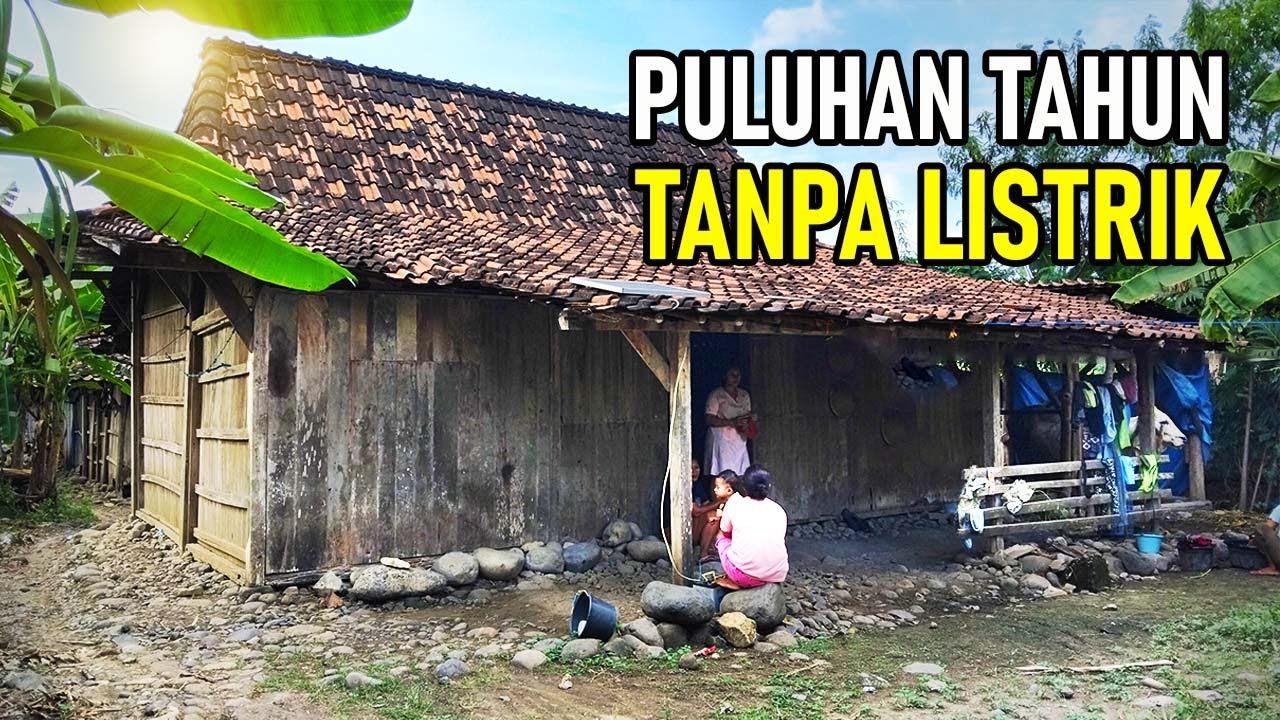 Kehidupan dusun kuno tanpa listrik di Jawa Tengah