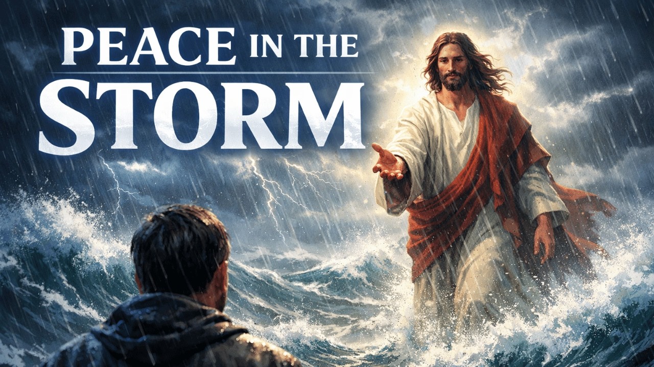 Peace in the Storm | Christian Worship Song About Trusting Jesus