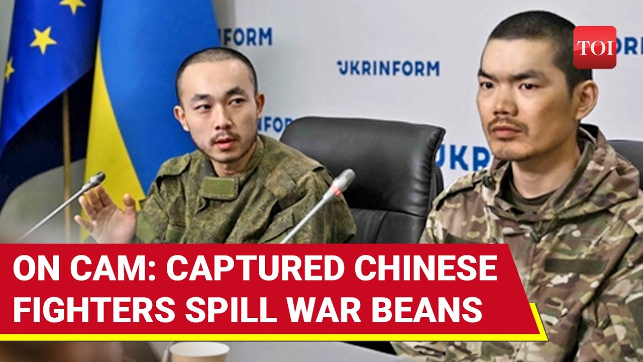 'We Trust Russians': Captured Chinese Fighters 'STUN' Ukraine In 1st Presser | Shocking War Reveal