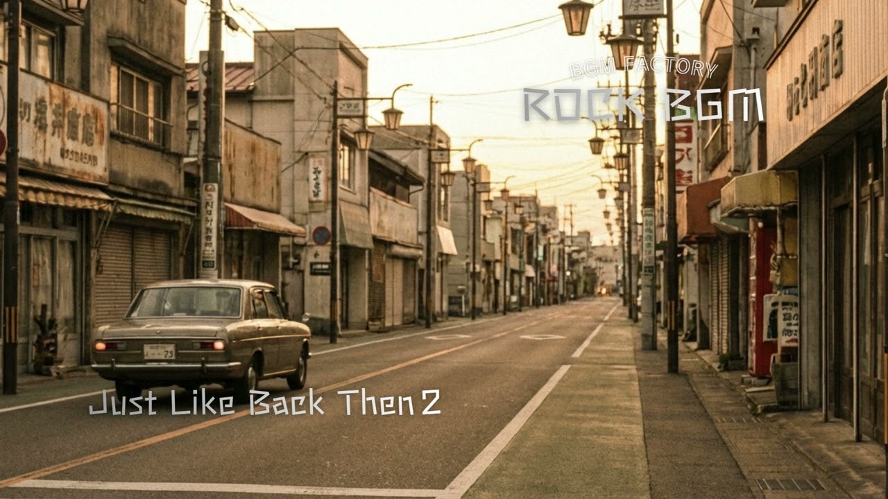 【作業用BGM】邦楽ロック～インストゥルメンタル～【Just Like Back Then２-あの頃のまま２-】