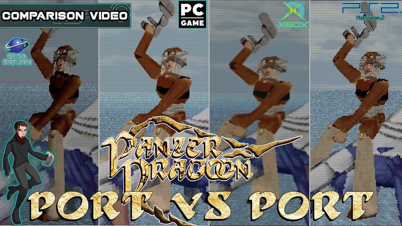 Panzer Dragoon Comparison | Saturn vs PC vs Xbox vs PS2 | Port vs Port [ Kelphelp ]