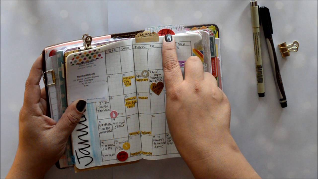 My 2016 Setup | Personal Traveler's Notebook | Naked Cow