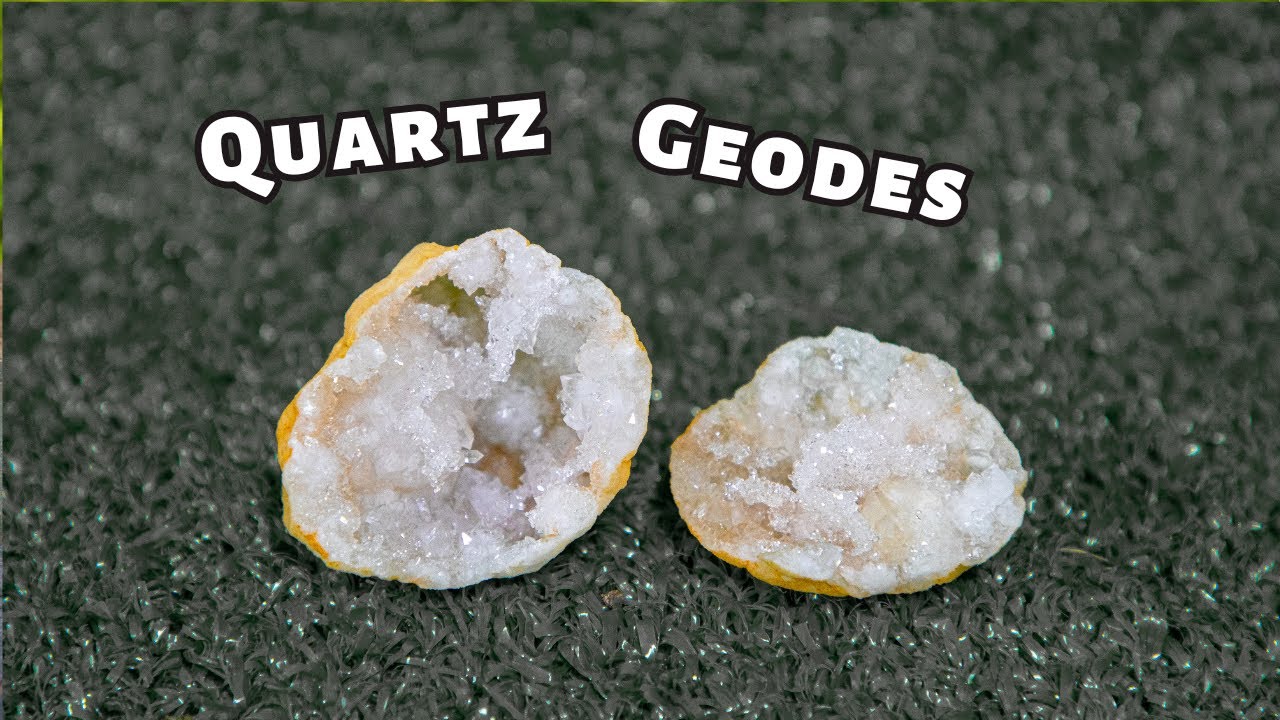 There's Crystals Inside These Small Geodes!! // Tile Saw Lapidary