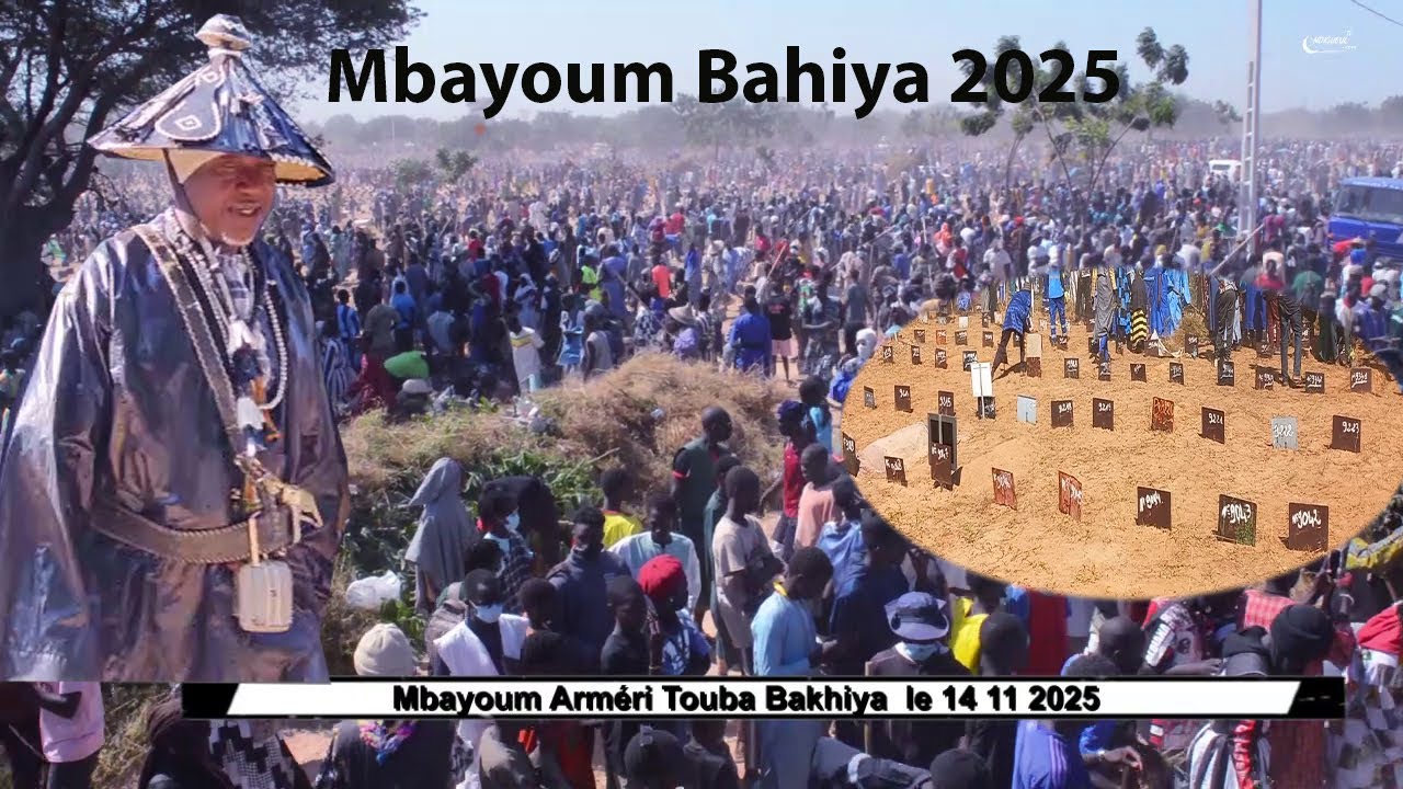 Mbayoum arméri Touba Bakhiya ak Baye Fall yi le 14 11 2025