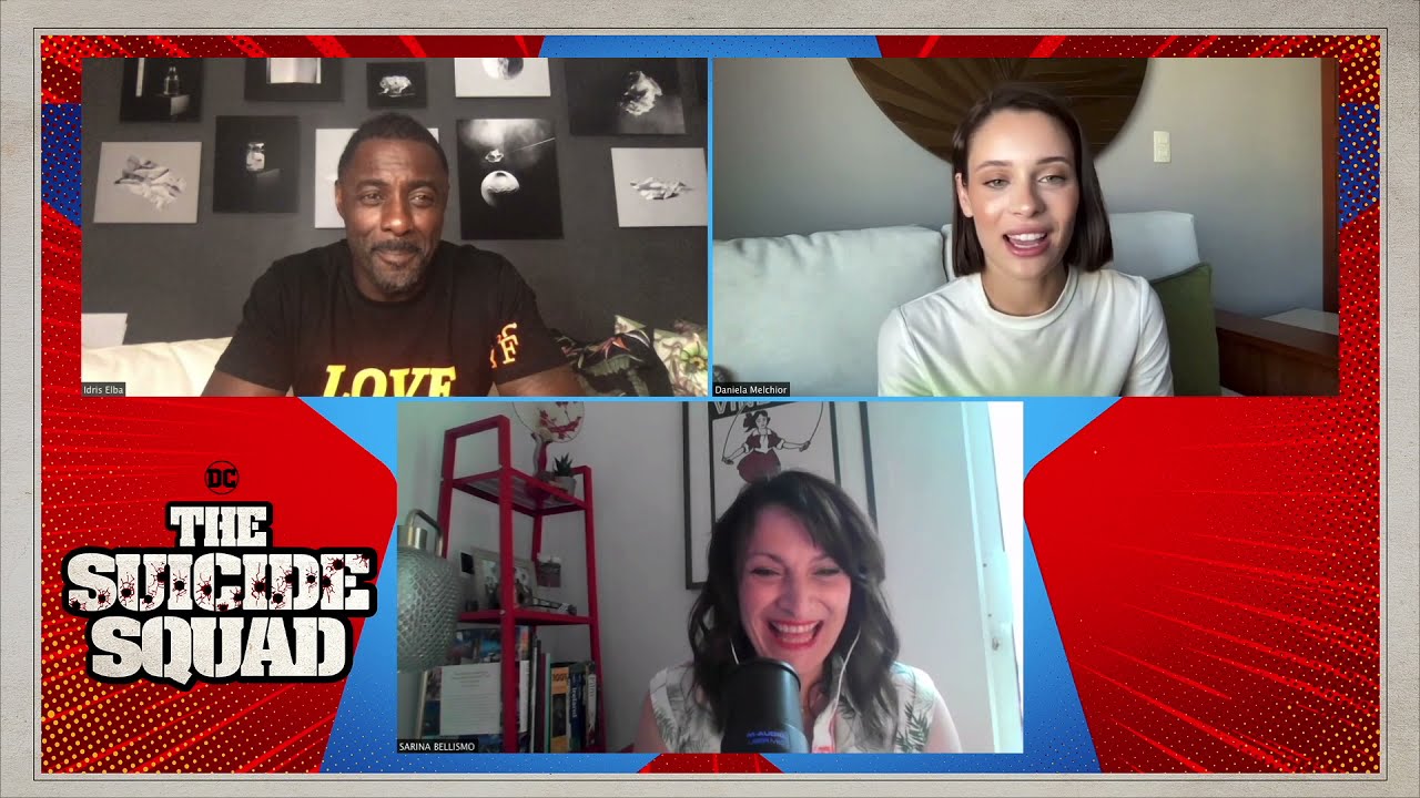 Idris Elba & Daniela Melchior Talk The Suicide Squad