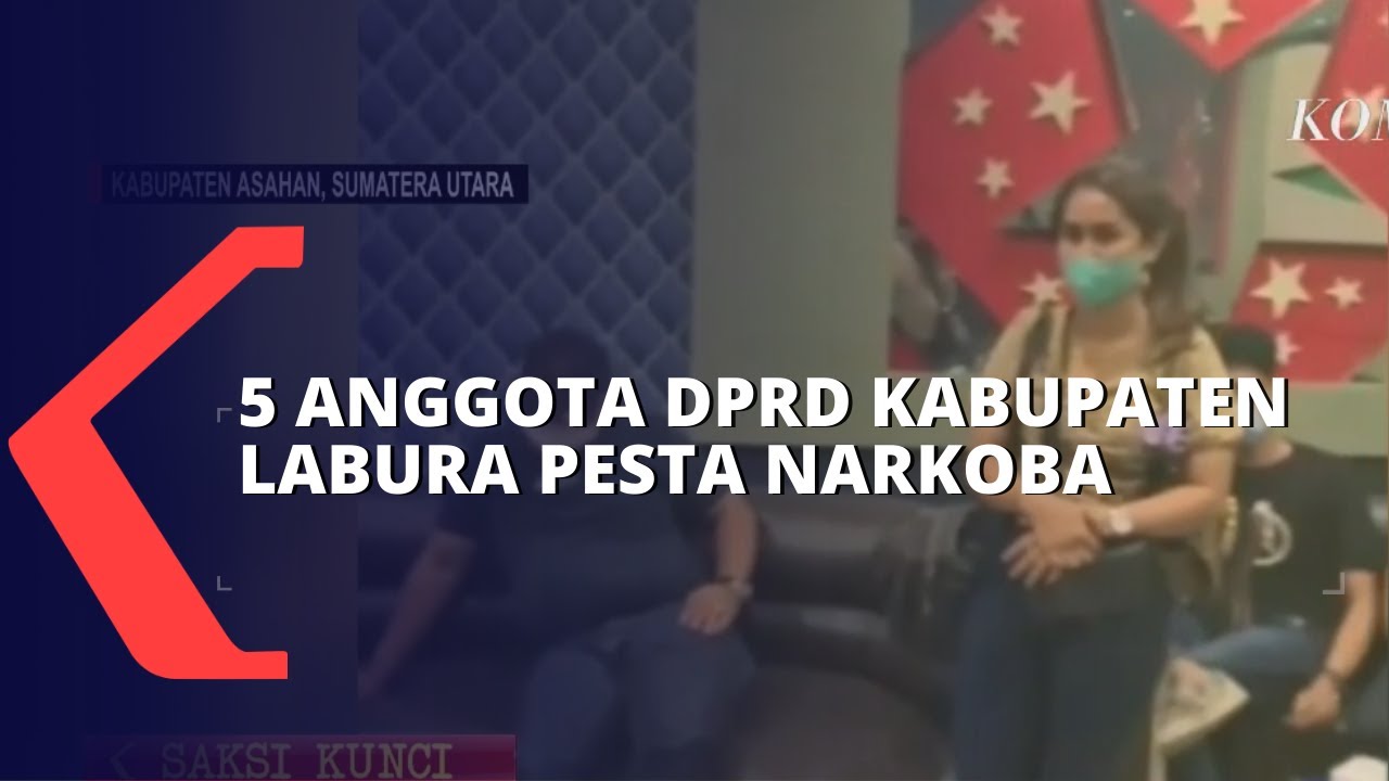 Polisi Tangkap 5 Anggota DPRD Kabupaten Labura saat Pesta Narkoba di Tempat Karaoke