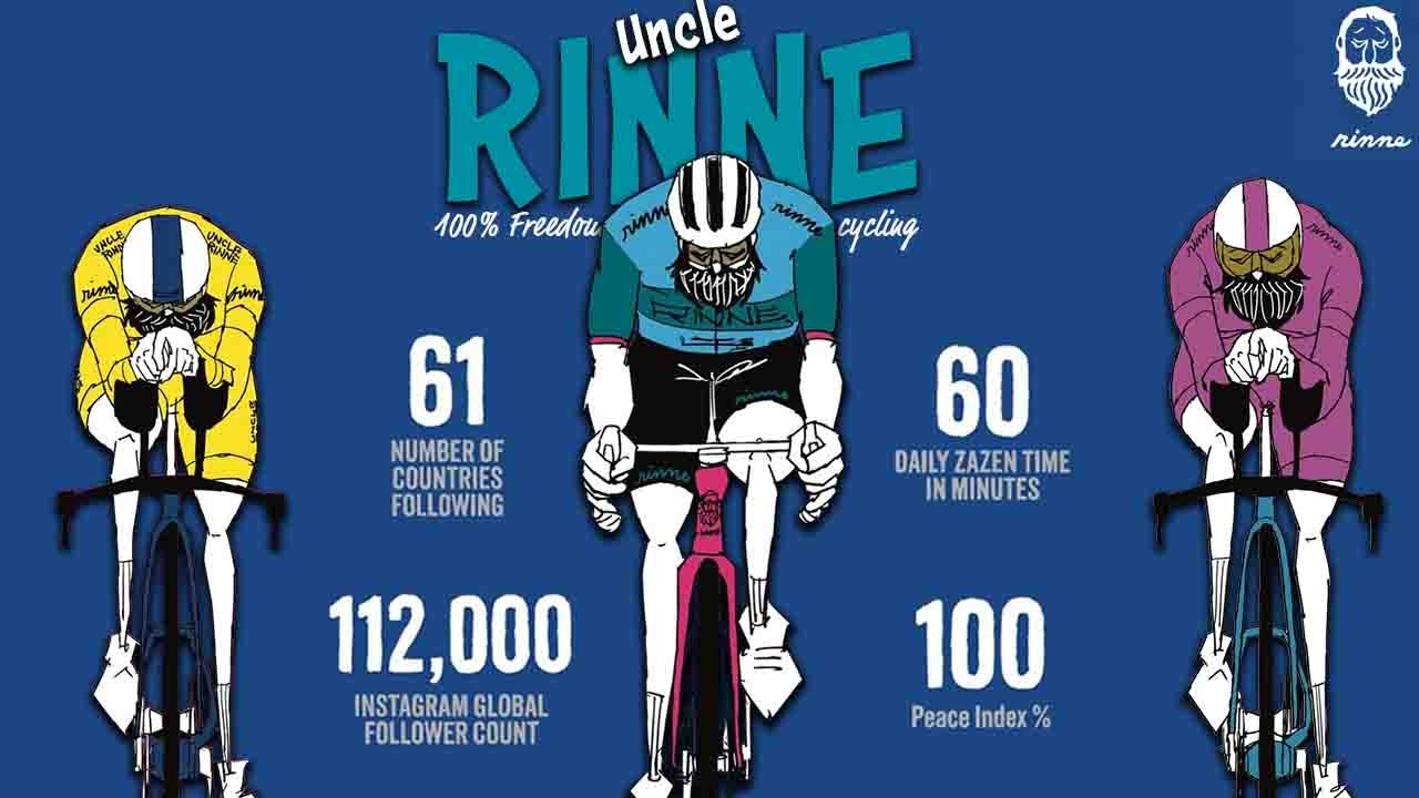 Дядя Ринне: японский художник, переосмысливающий велоспорт 🚴‍♂️🇺🇸 🇯🇵