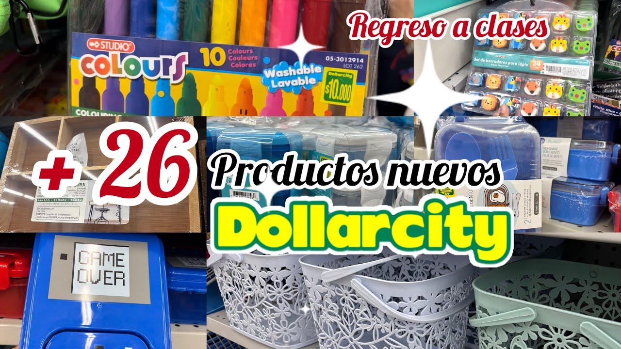 +de 26 productos nuevos  #2026 #dollarcitycolombia #dollarcity #regresoseguroaclases 