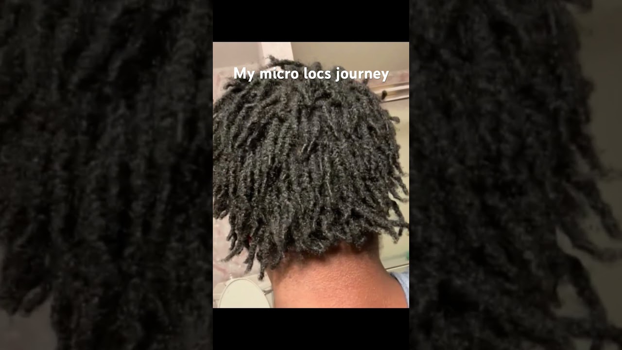 It&rsquo;s been a year and 10 months 🫢 | my loc journey #microlocs #microlocsjourney #naturalhair