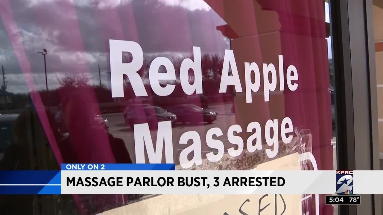 3 arrested in massage parlor bust