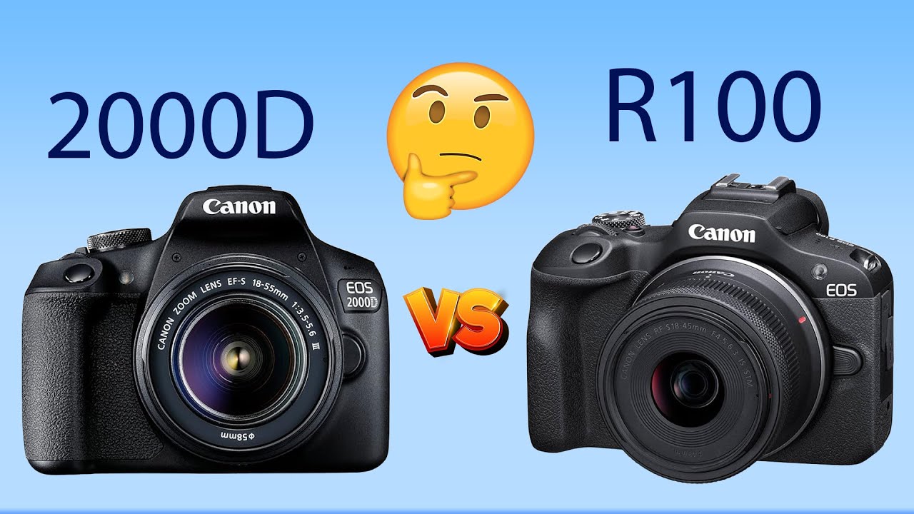Canon R100 vs Canon 2000d Quale Acquistare per Iniziare? ITA