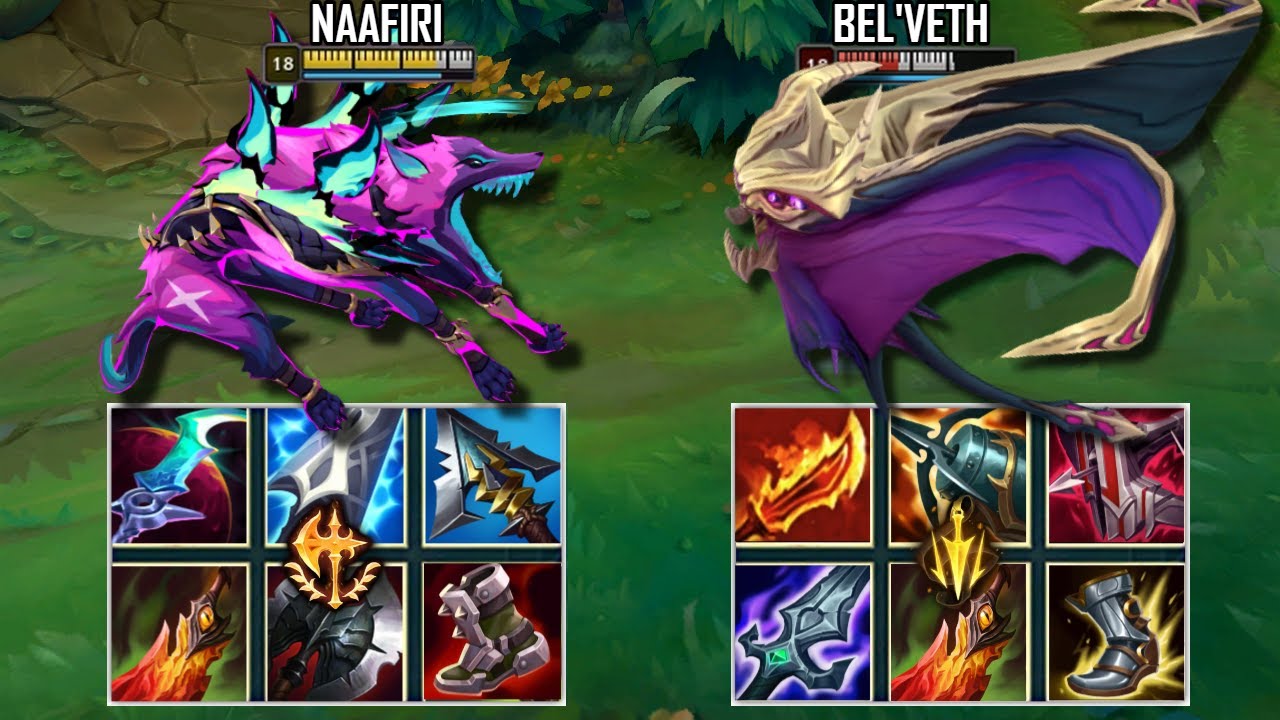 NAAFIRI vs BELVETH FULL BUILD FIGHTS & Best Pentakills!