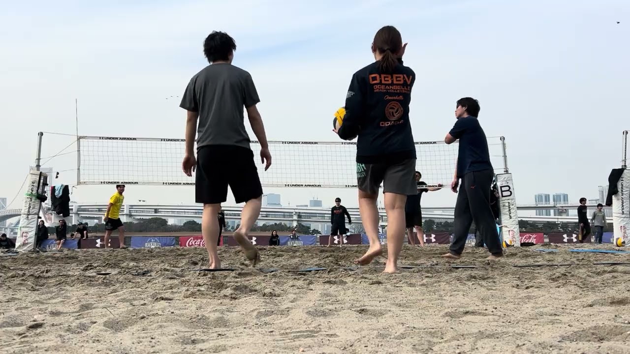 2026年2月14日 お台場ビーチ⑤ ミックスナッツ
