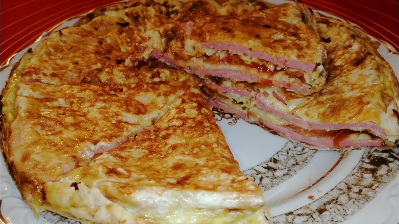 Az ərzaqla, lavaşdan ən ləzzətli, ən asan, Tavada bişən, hər kəsin bəyəndiyi PİZZA resepti 😋