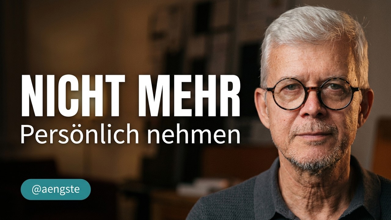 Wie du aufhörst, alles persönlich zu nehmen