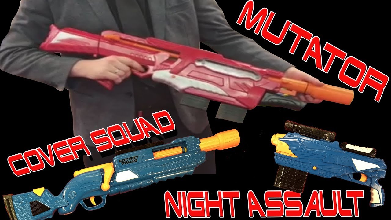 BUZZBEE MUTATOR / COVER SQUAD / NIGHT ASSAULT [Vorf&uuml;hrung auf der Spielwarenmesse 2018 in N&uuml;rnberg]