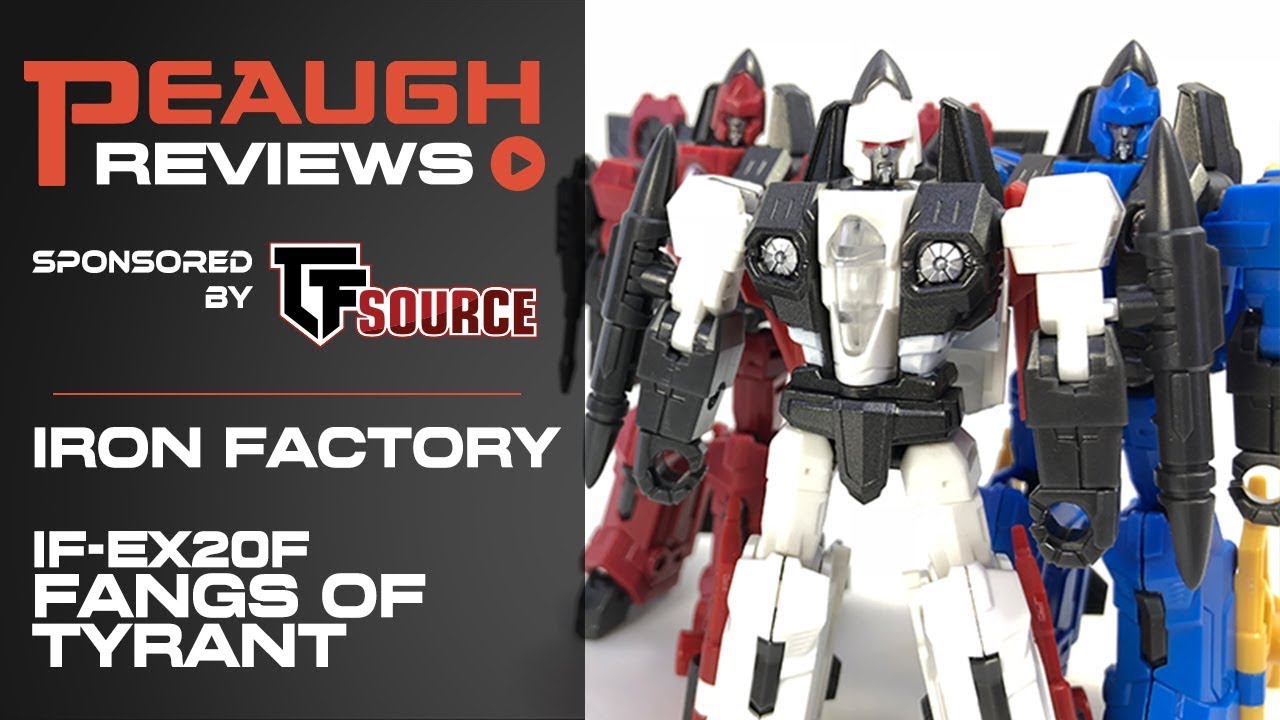 Video Review: Iron Factory IF-EX20F - Fangs of Tyranny Set