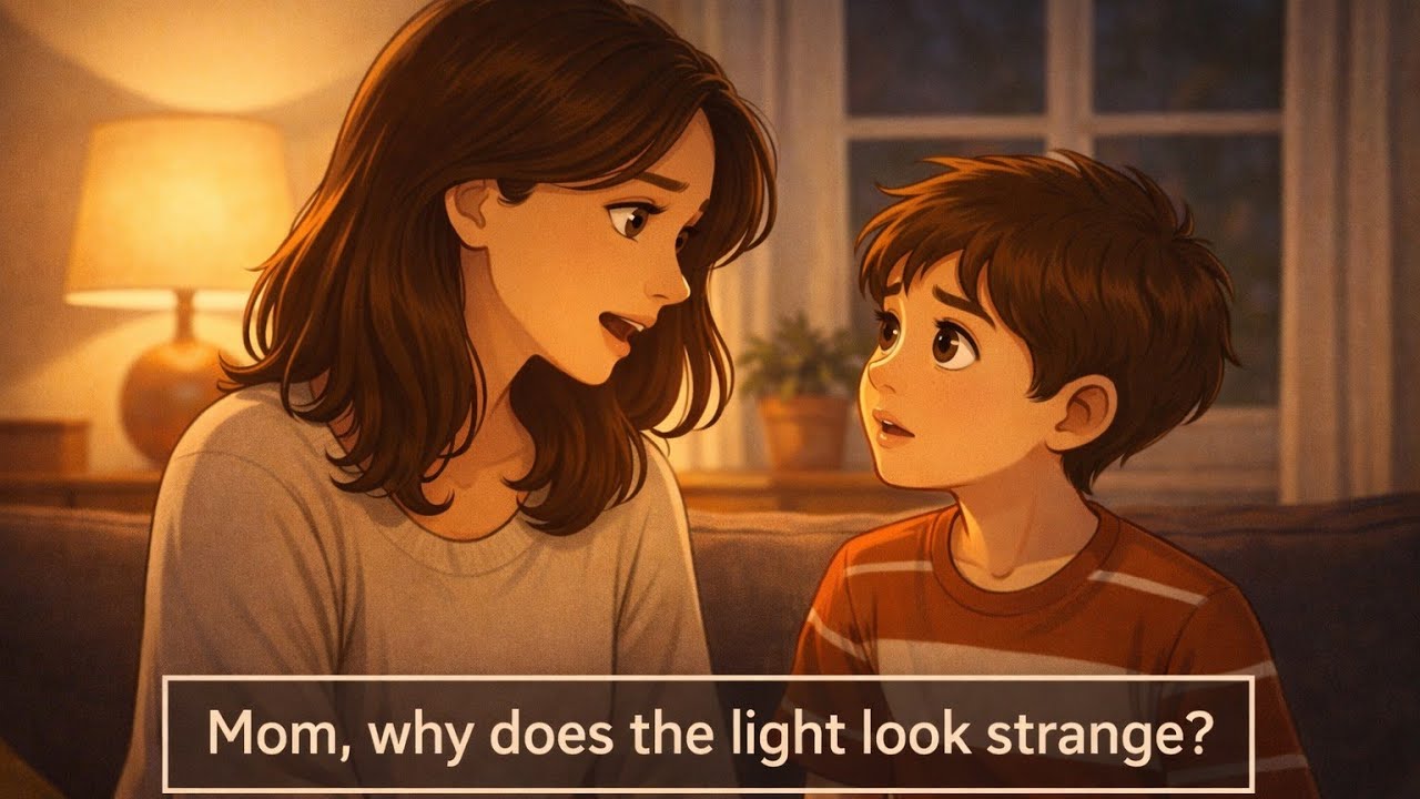 A Quiet Talk Between a Mom and Her Child | Simple Present Tense