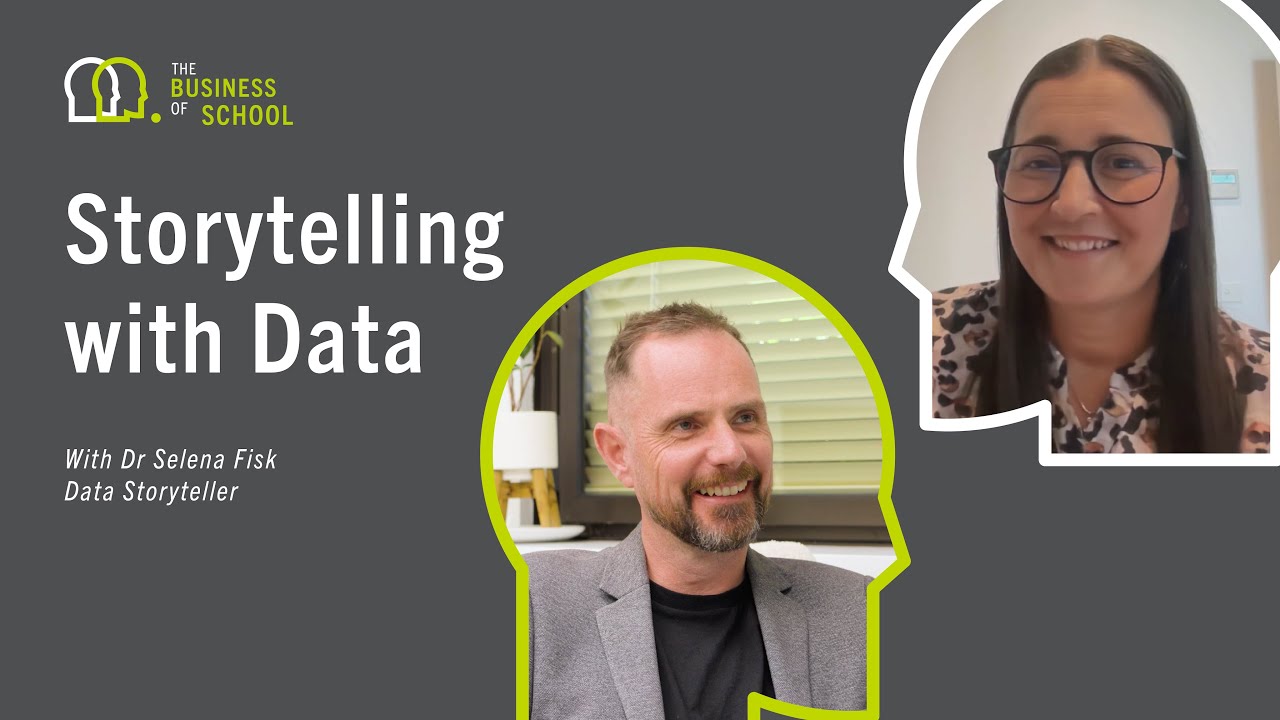 Storytelling with Data - Dr Selena Fisk