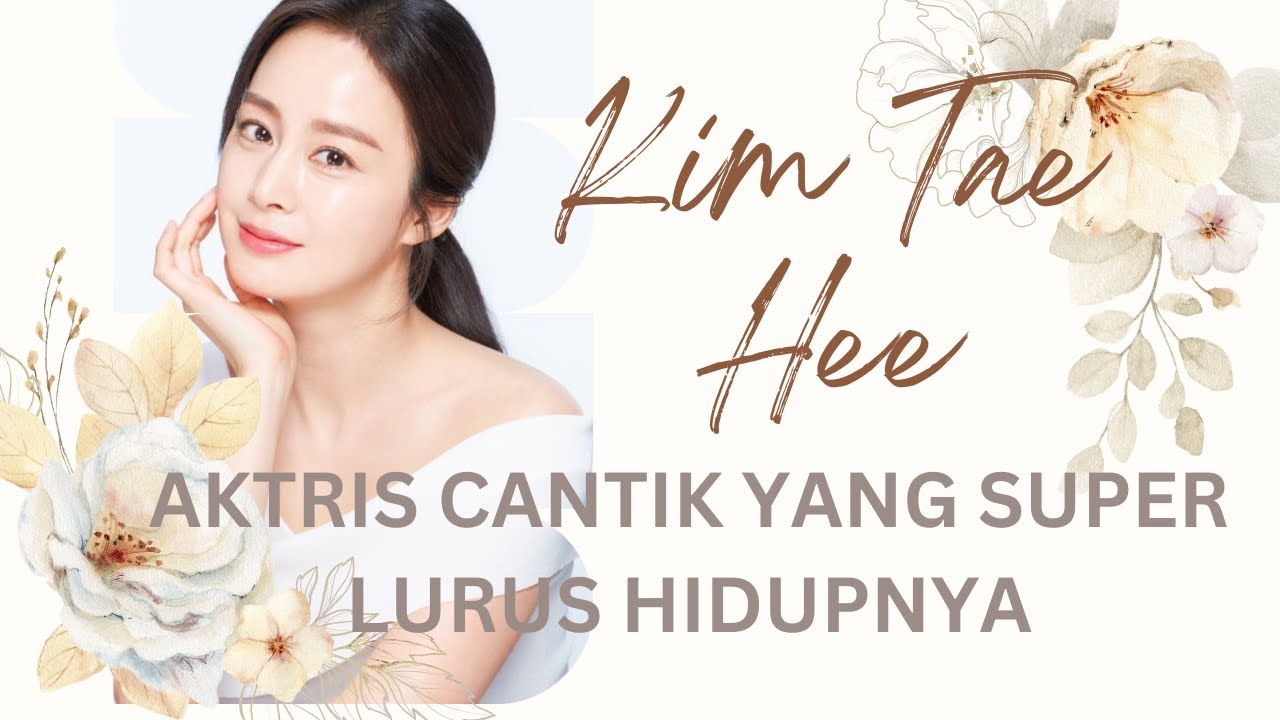 Kim Tae Hee, perempuan buruan Rain yang gak gampang ditaklukkan..