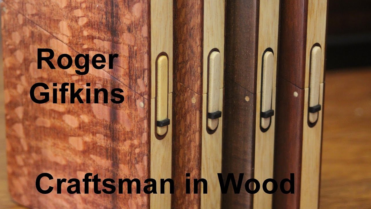 Amazing Woodwork - Japanese style card holder