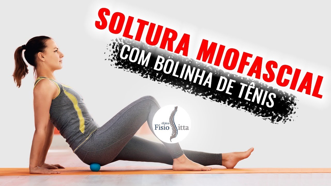 LIBERAÇÃO MIOFASCIAL GLÚTEO MÉDIO e PIRIFORME COM BOLINHA Clínica de Fisioterapia Dr. Robson Sitta ®